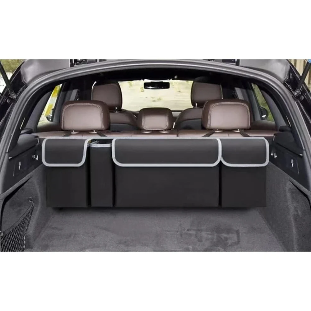 SUV Trunk Storage Backseat Hanging Organizer with 4 Large Pockets